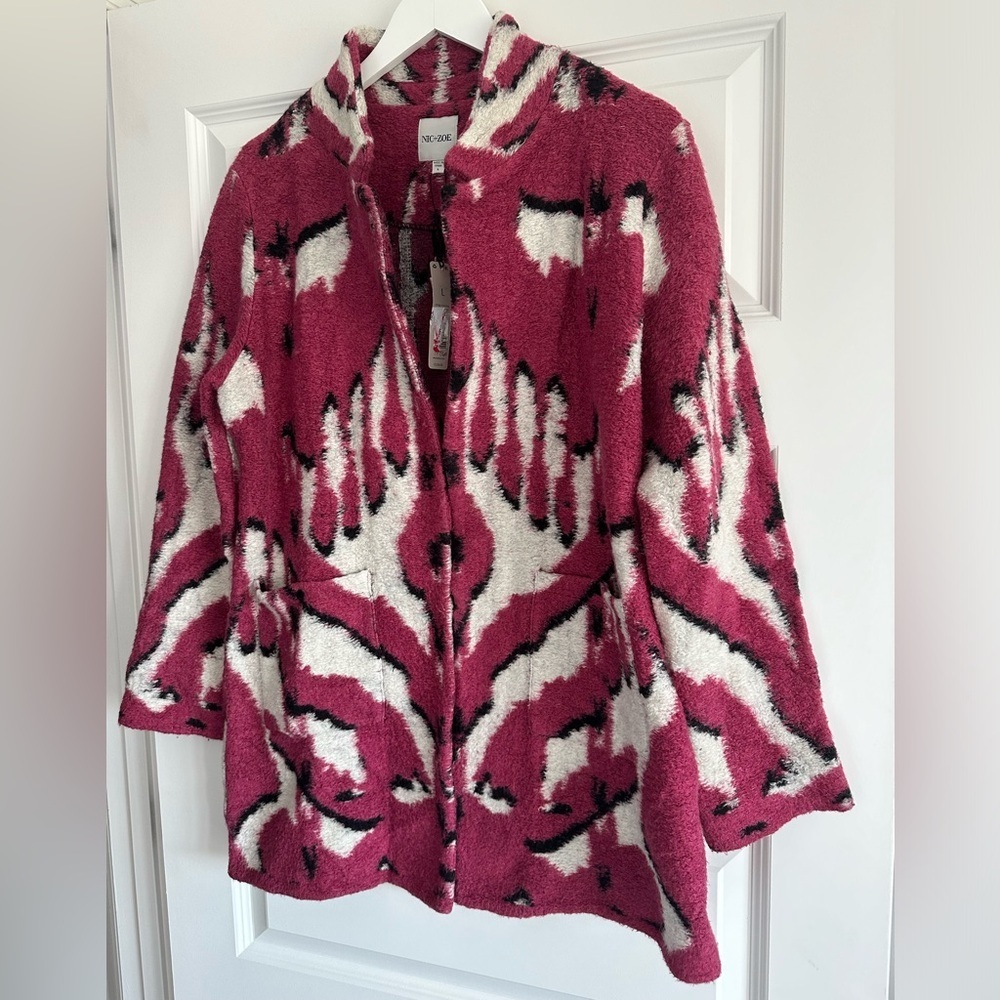 Nic+Zoe Tribal Ikat Jacket — image 5 of 8